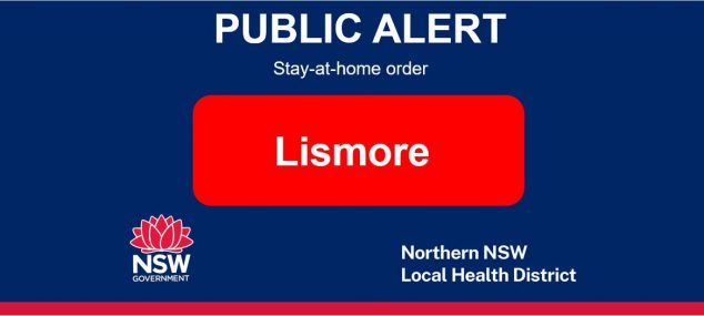 Stay-at-home order for Lismore