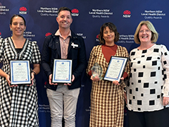 2024 Allied Health Professions awards winners