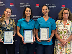 2024 Allied Health Professions awards winners