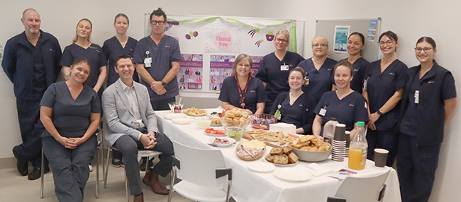 Cancer nurses breakfast